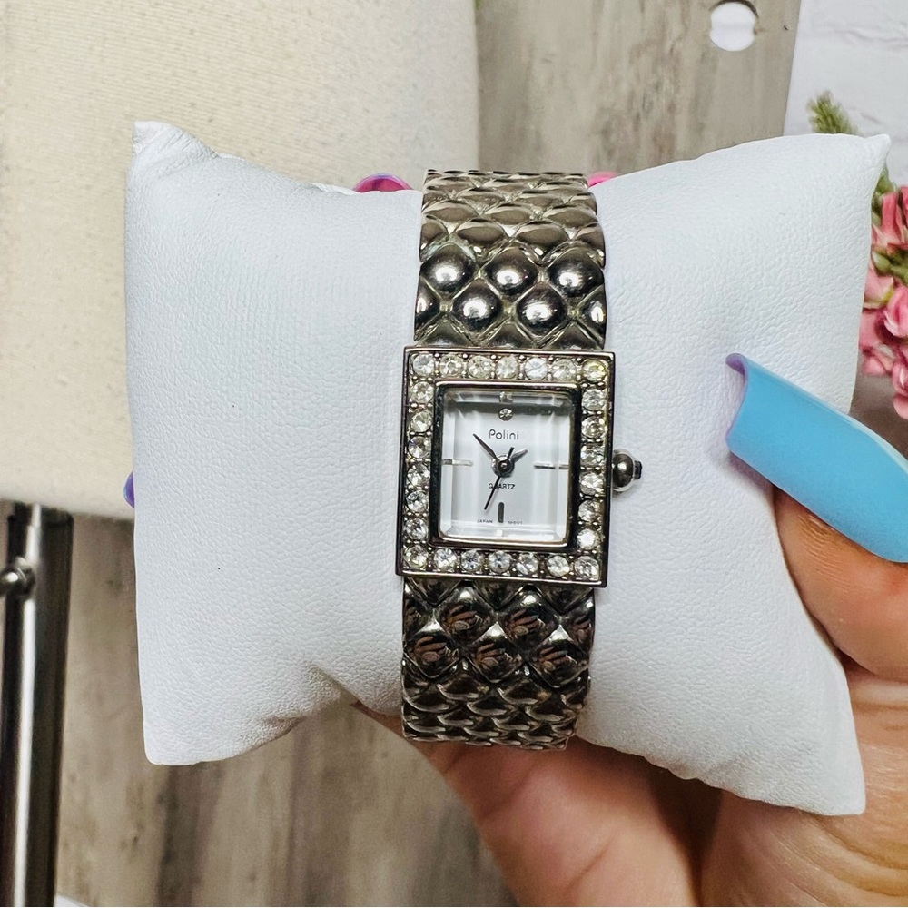 Silver Polini Quartz Watch